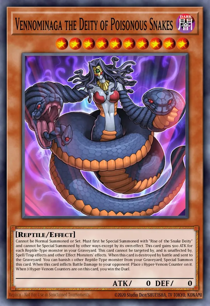 Vennominaga the Deity of Poisonous Snakes