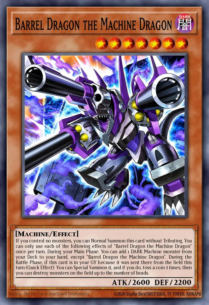 Barrel Dragon the Machine Dragon