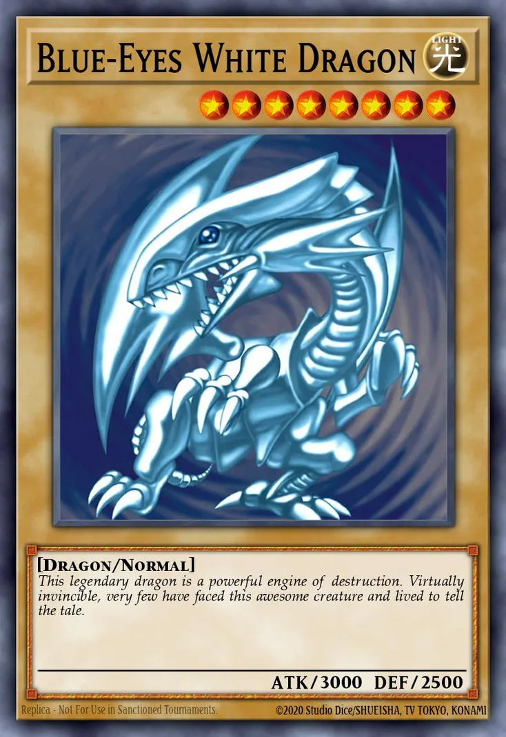 Blues Eyes White Dragon JPN