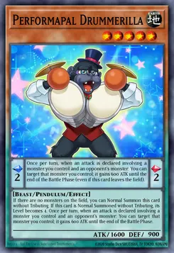 Performapal Drummerilla